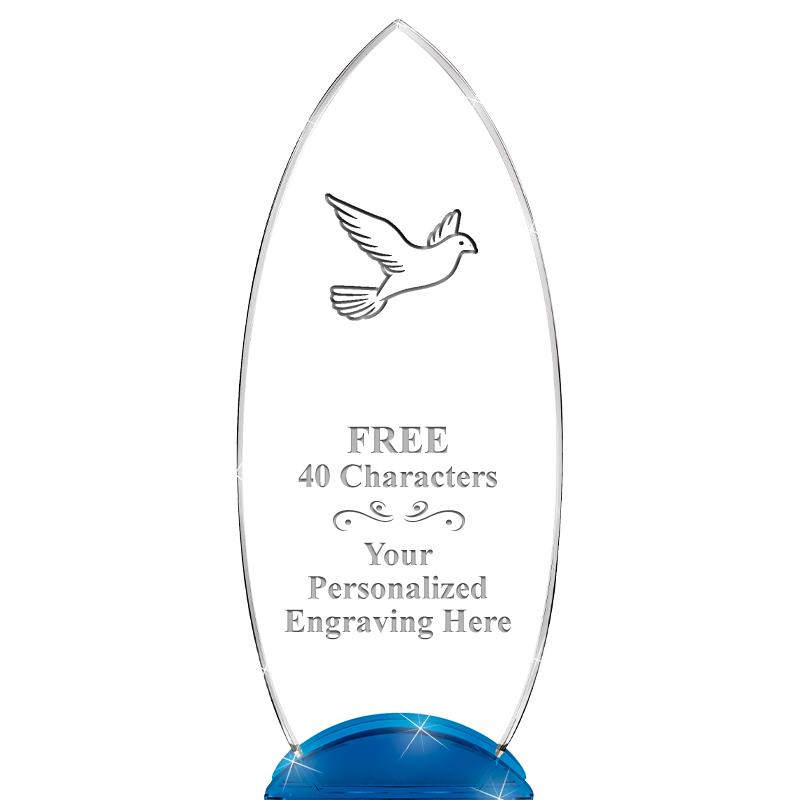 12" BLUE BEACON CRYSTAL