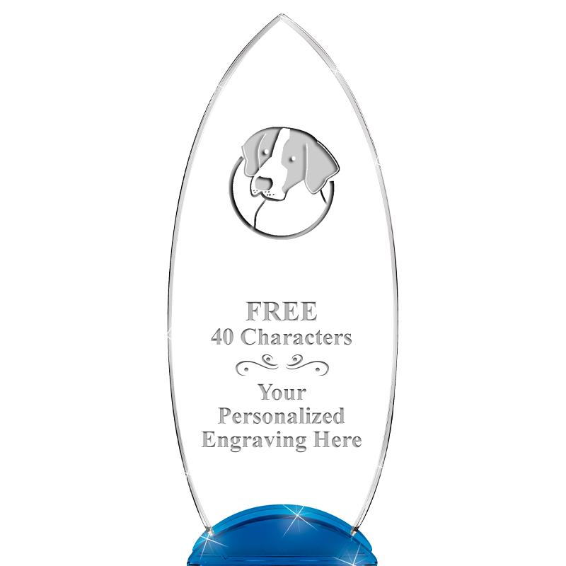 12" BLUE BEACON CRYSTAL