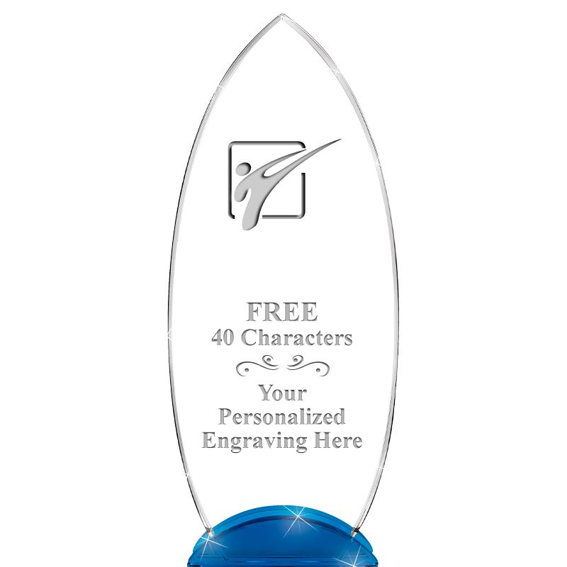 12" BLUE BEACON CRYSTAL