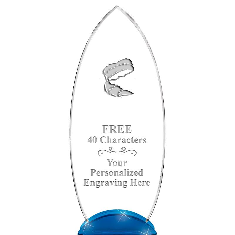 12" BLUE BEACON CRYSTAL