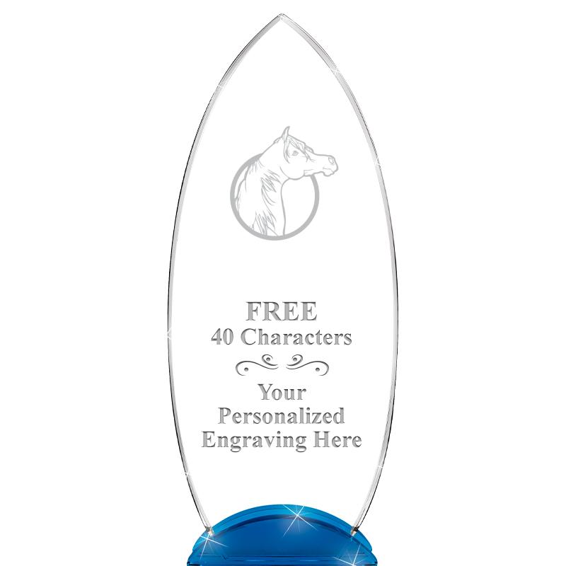 12" BLUE BEACON CRYSTAL