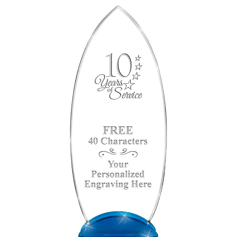 12" BLUE BEACON CRYSTAL