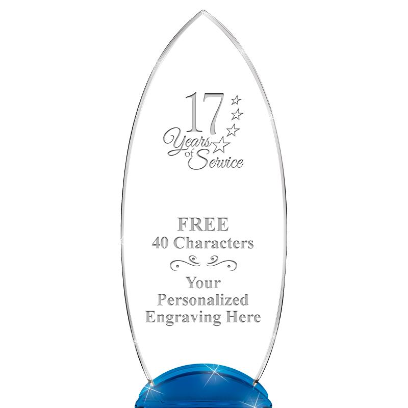 12" BLUE BEACON CRYSTAL