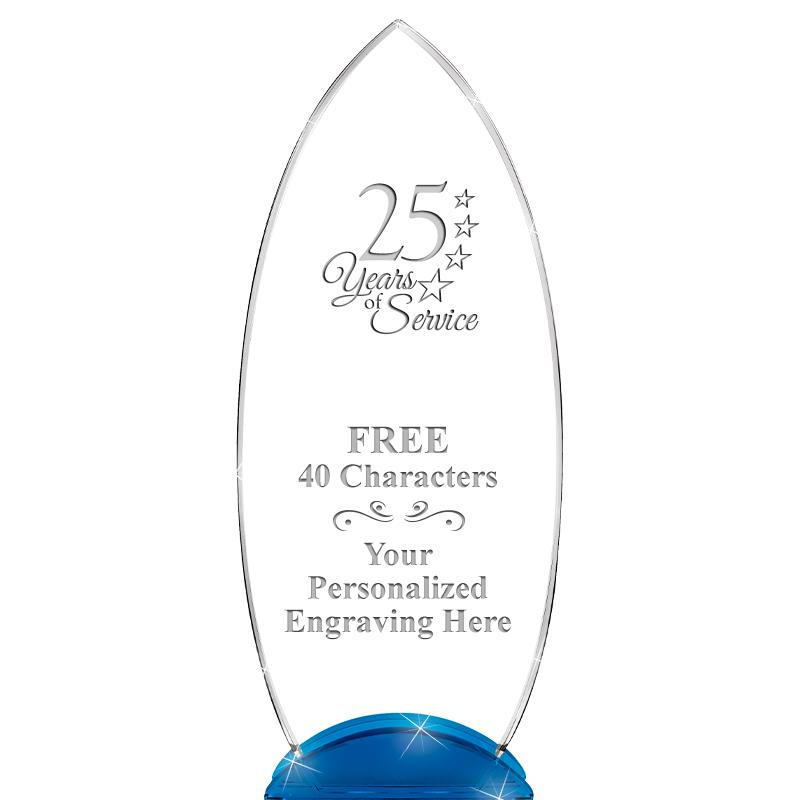 12" BLUE BEACON CRYSTAL