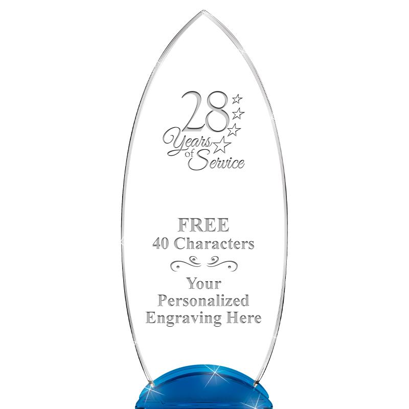 12" BLUE BEACON CRYSTAL