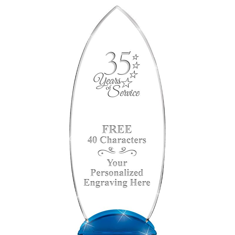 12" BLUE BEACON CRYSTAL