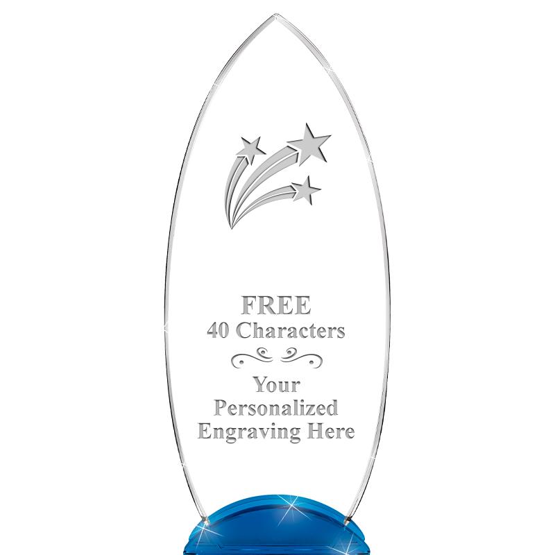 12" BLUE BEACON CRYSTAL