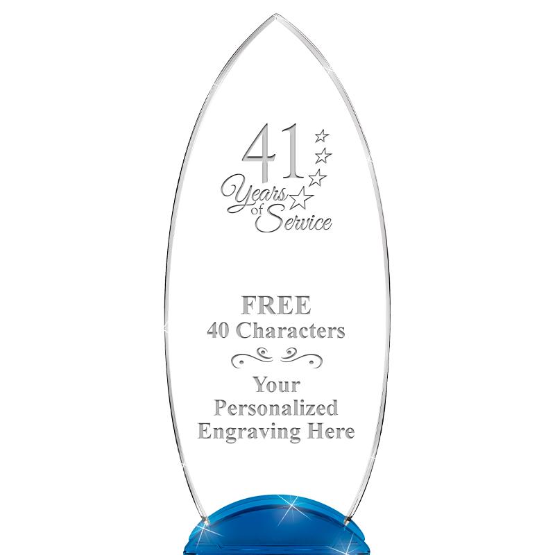 12" BLUE BEACON CRYSTAL