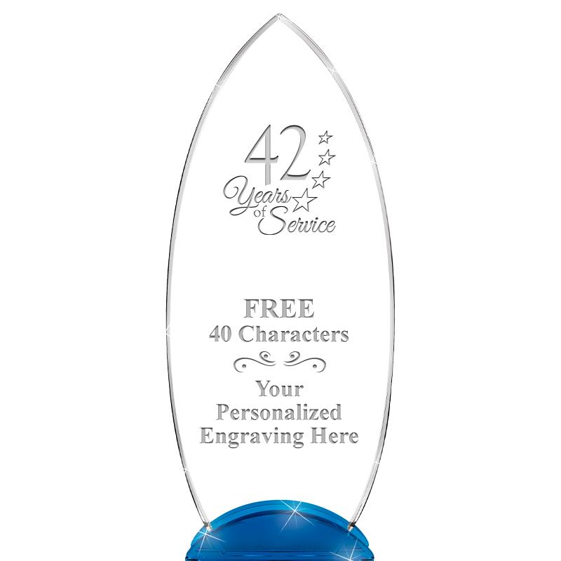 12" BLUE BEACON CRYSTAL