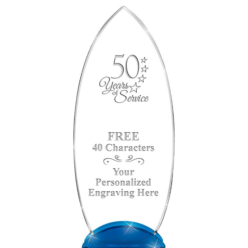 12" BLUE BEACON CRYSTAL