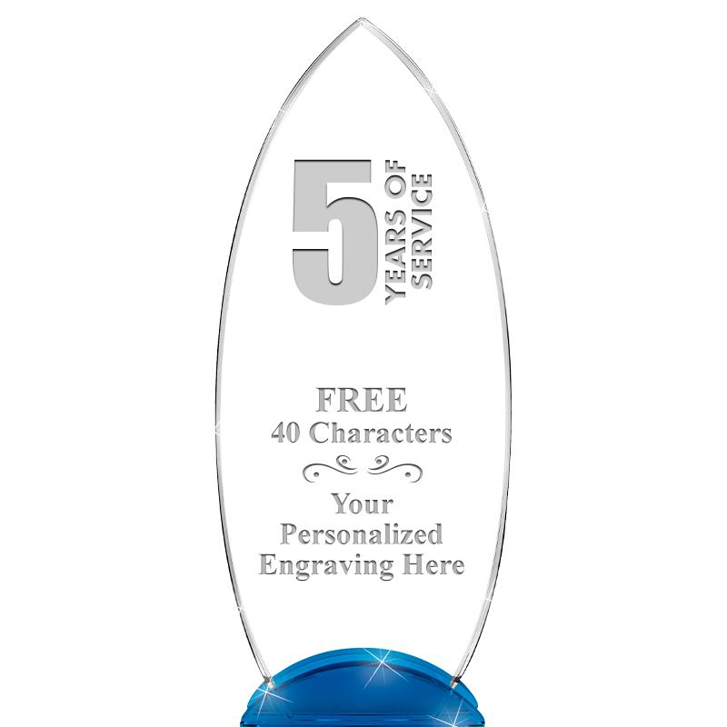 12" BLUE BEACON CRYSTAL