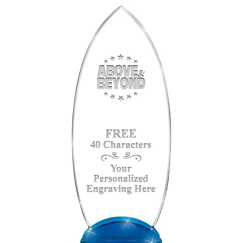 12" BLUE BEACON CRYSTAL