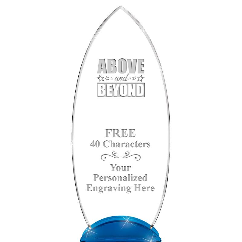 12" BLUE BEACON CRYSTAL