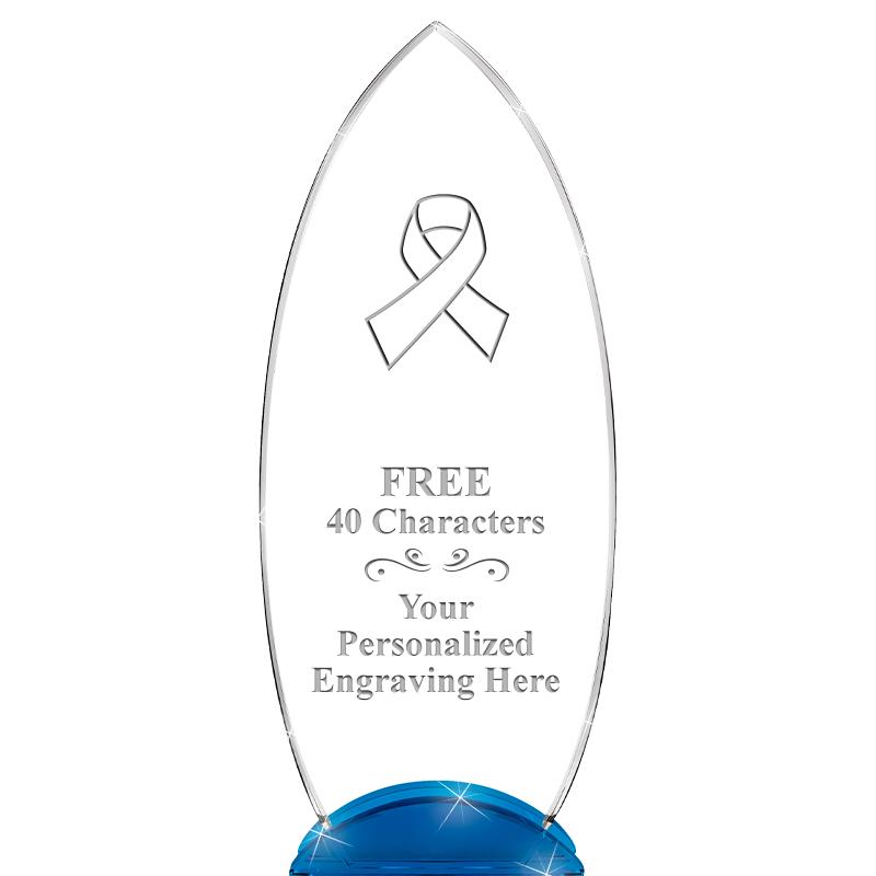 12" BLUE BEACON CRYSTAL