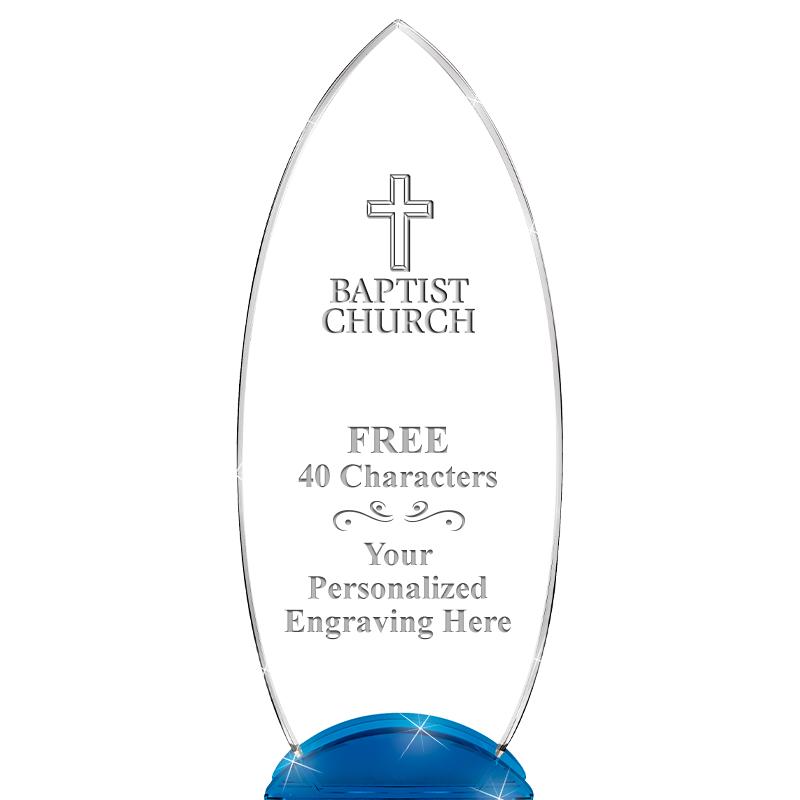 12" BLUE BEACON CRYSTAL