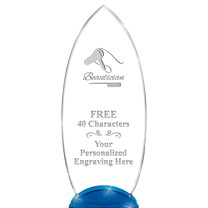 12" BLUE BEACON CRYSTAL