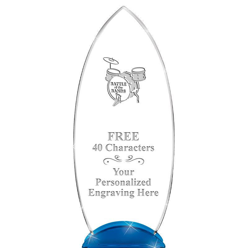 12" BLUE BEACON CRYSTAL