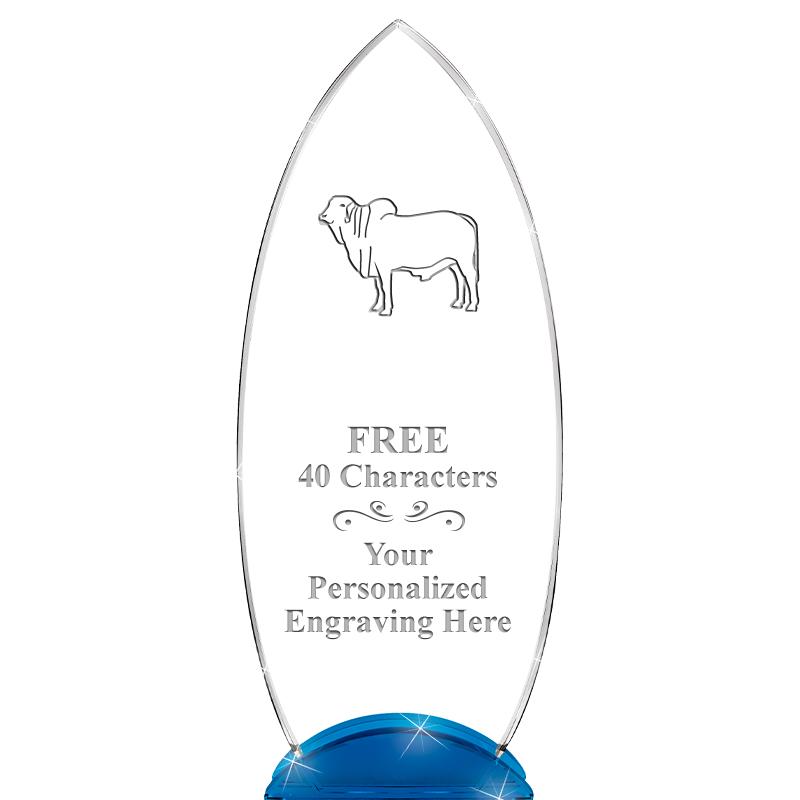 12" BLUE BEACON CRYSTAL