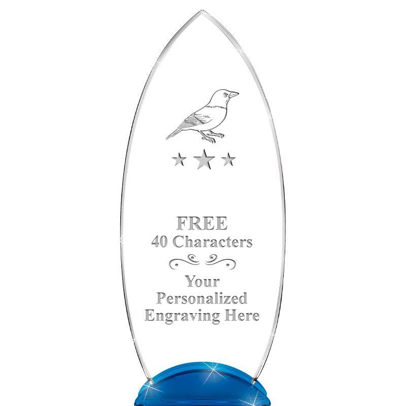 12" BLUE BEACON CRYSTAL