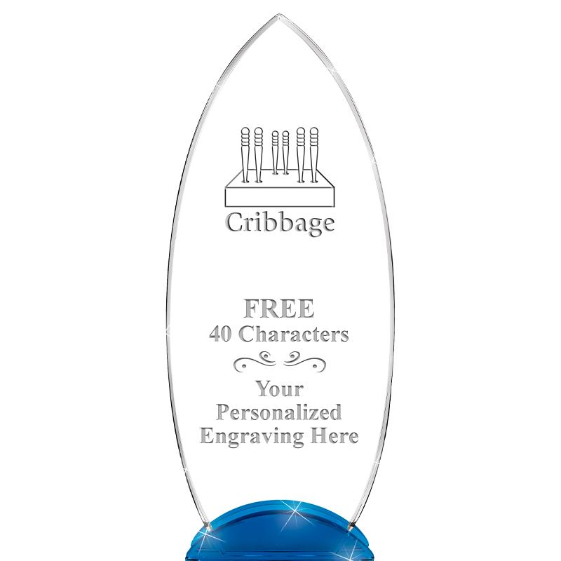 12" BLUE BEACON CRYSTAL