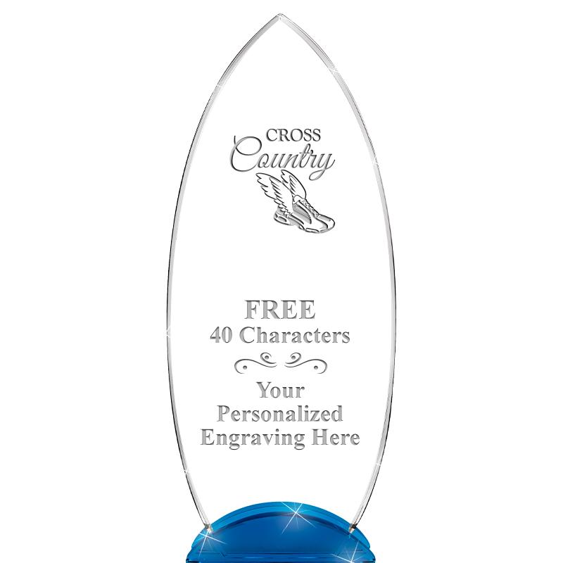 12" BLUE BEACON CRYSTAL