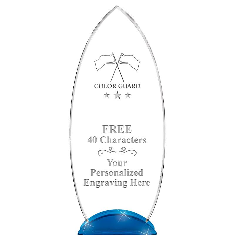 12" BLUE BEACON CRYSTAL