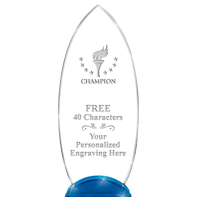 12" BLUE BEACON CRYSTAL