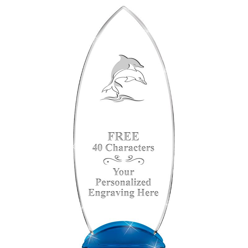 12" BLUE BEACON CRYSTAL