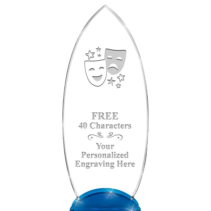 12" BLUE BEACON CRYSTAL