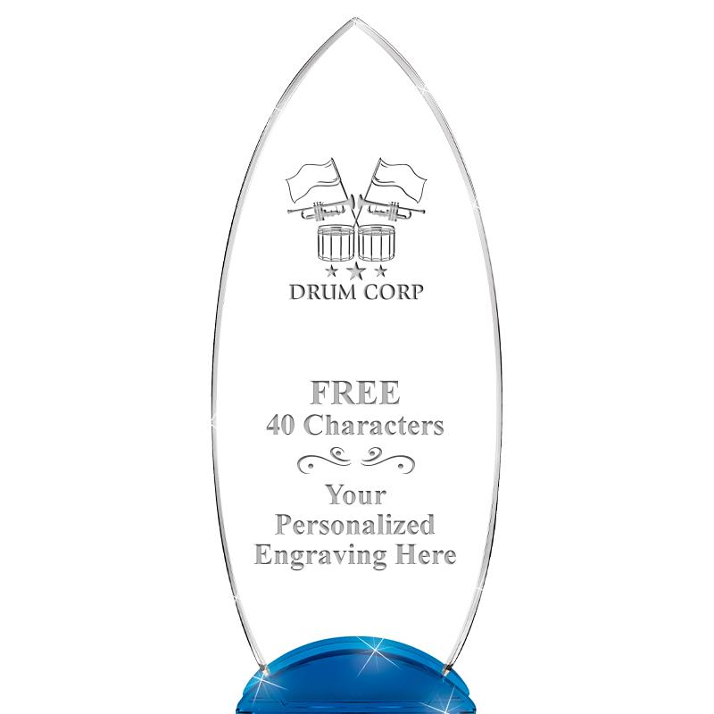 12" BLUE BEACON CRYSTAL