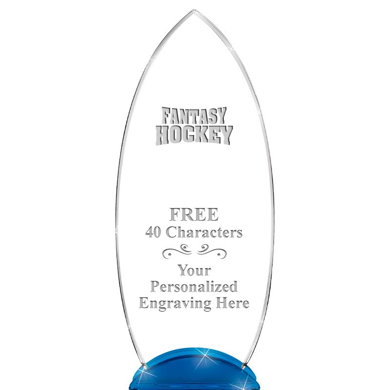 12" BLUE BEACON CRYSTAL