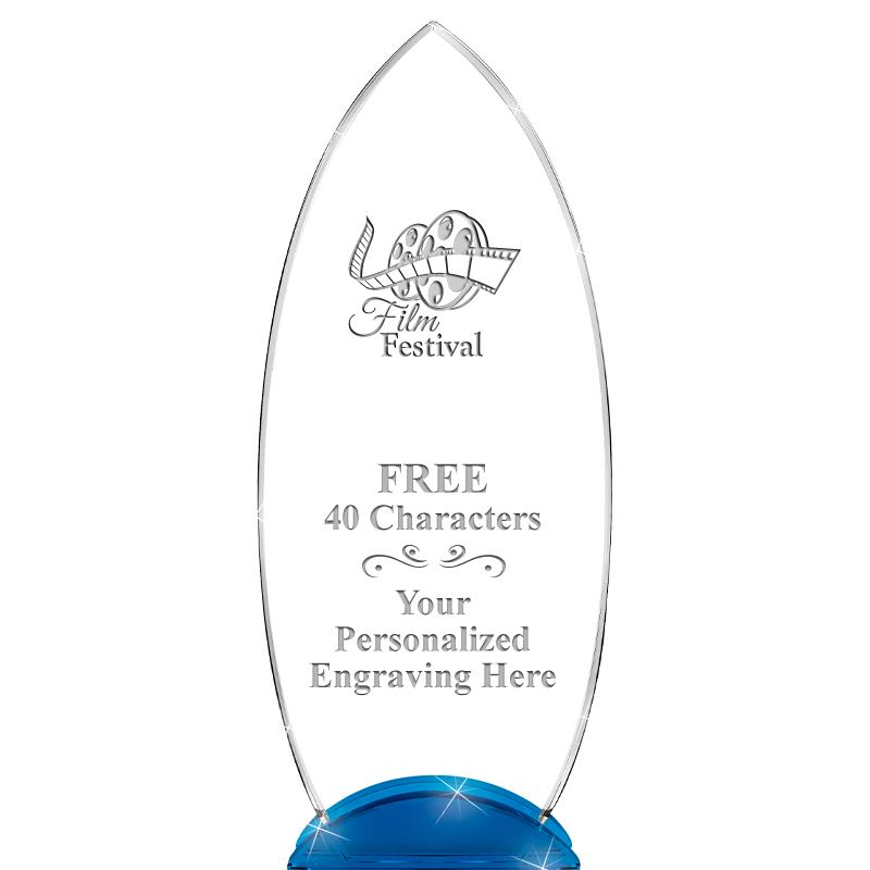 12" BLUE BEACON CRYSTAL