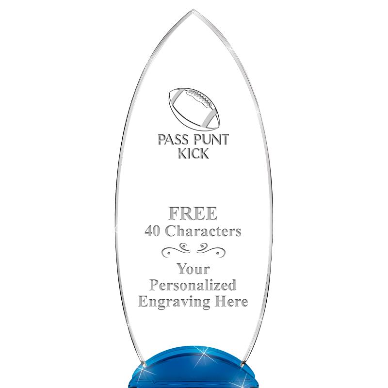 12" BLUE BEACON CRYSTAL