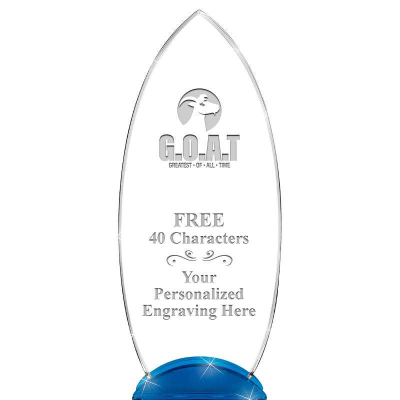 12" BLUE BEACON CRYSTAL