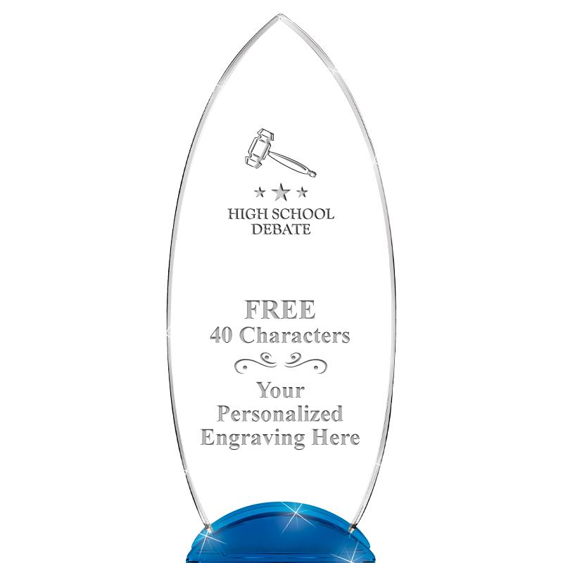 12" BLUE BEACON CRYSTAL