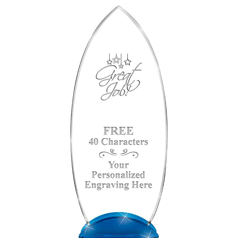 12" BLUE BEACON CRYSTAL