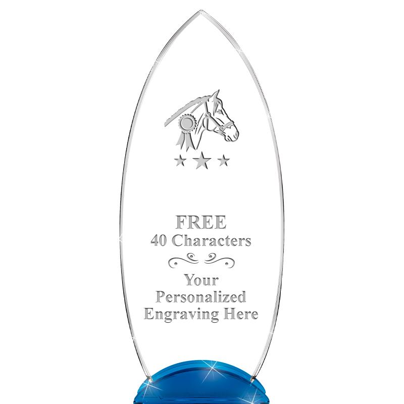 12" BLUE BEACON CRYSTAL