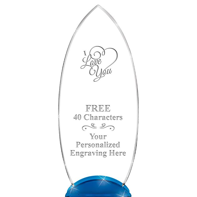 12" BLUE BEACON CRYSTAL