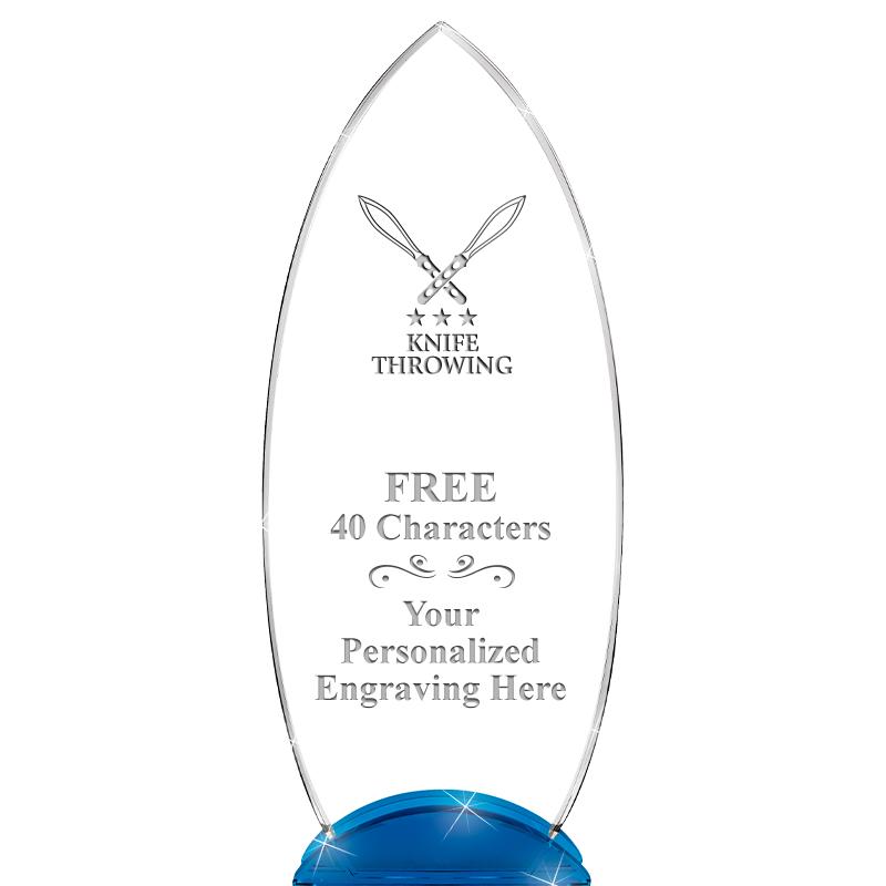 12" BLUE BEACON CRYSTAL