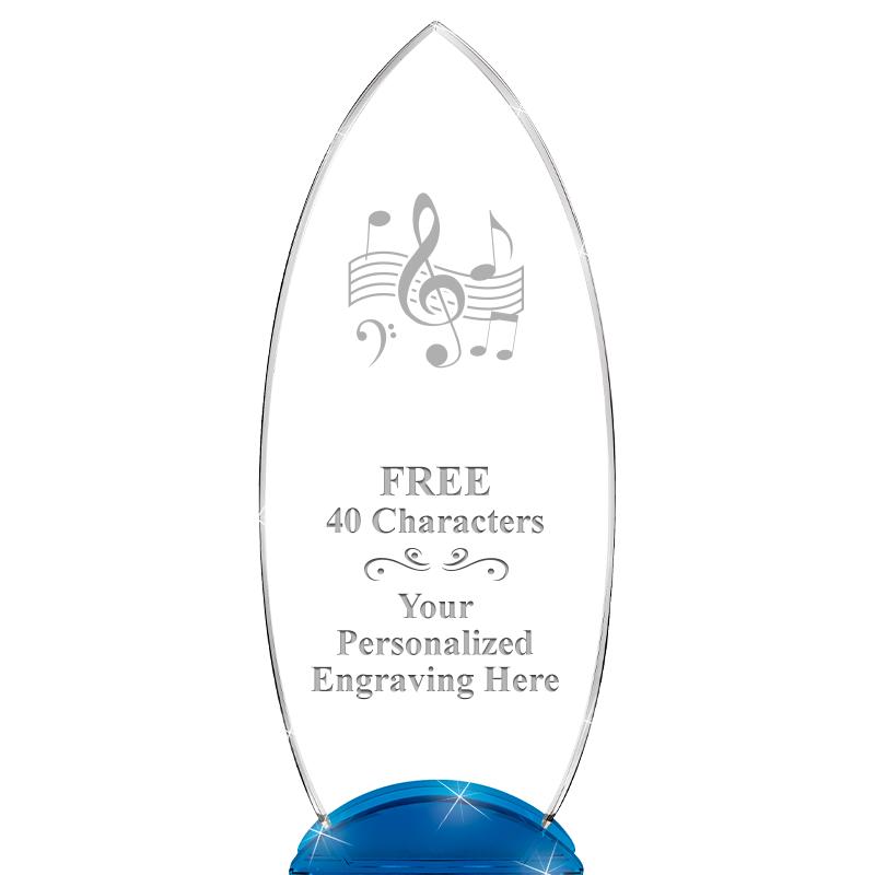 12" BLUE BEACON CRYSTAL