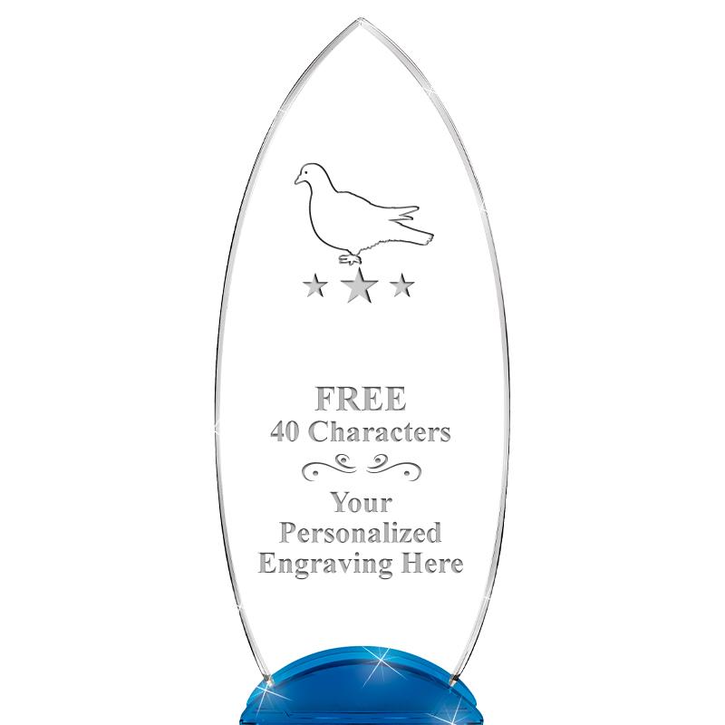 12" BLUE BEACON CRYSTAL