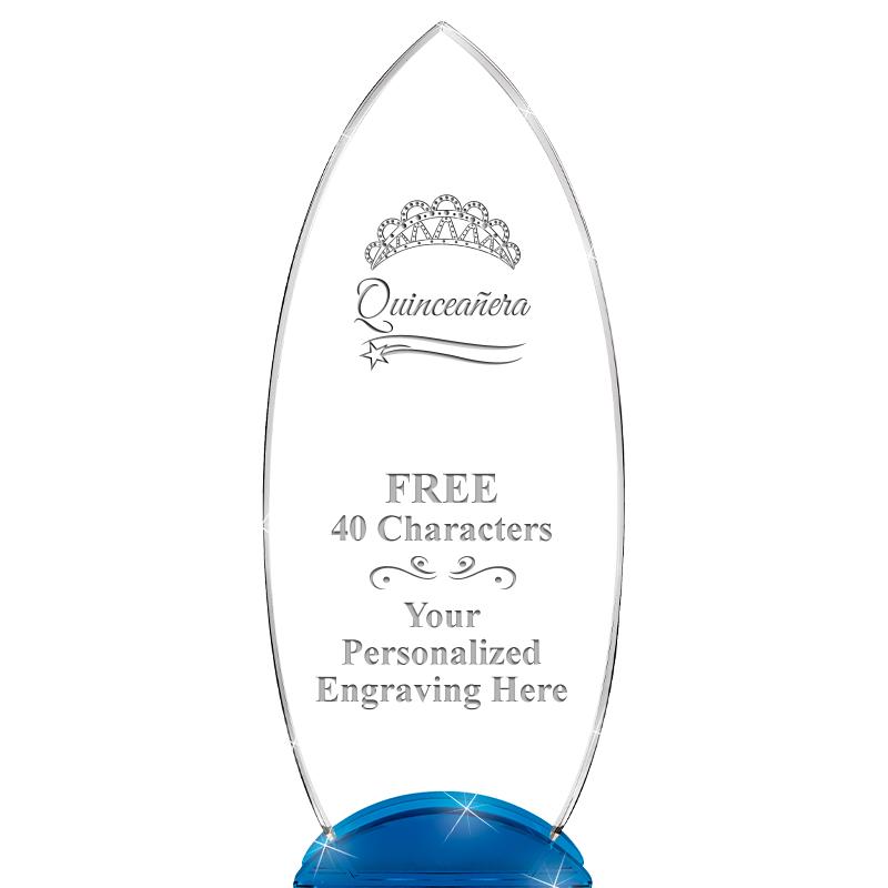 12" BLUE BEACON CRYSTAL