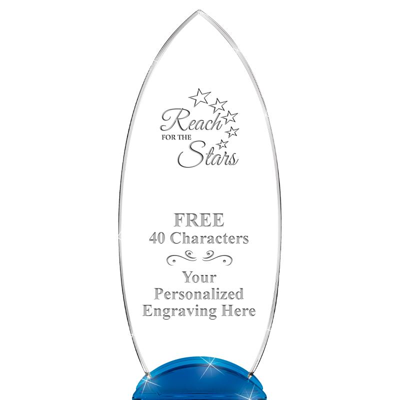 12" BLUE BEACON CRYSTAL