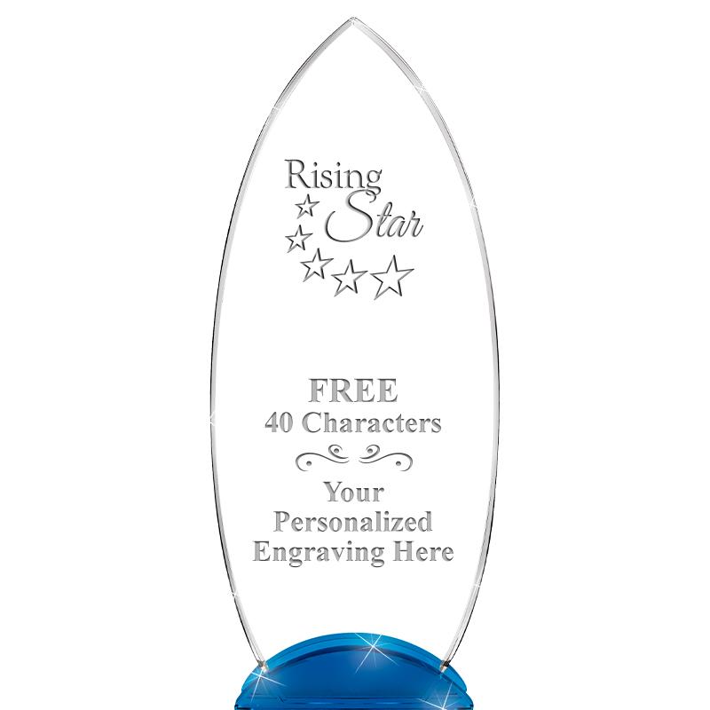 12" BLUE BEACON CRYSTAL