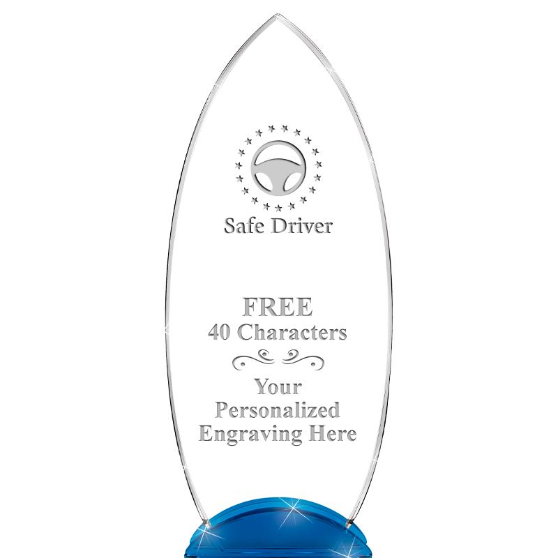 12" BLUE BEACON CRYSTAL