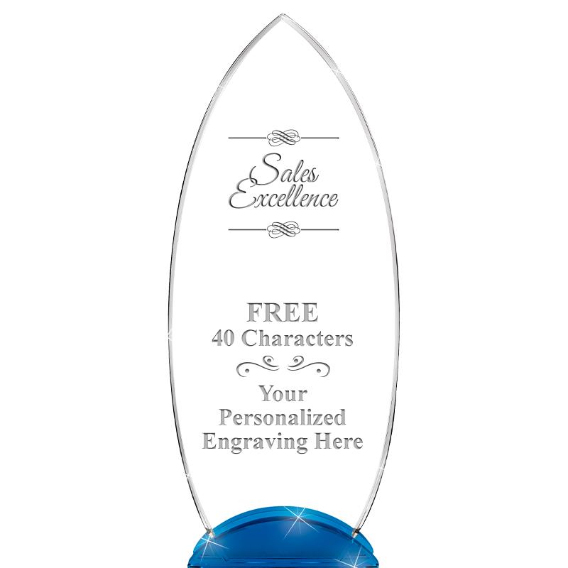 12" BLUE BEACON CRYSTAL