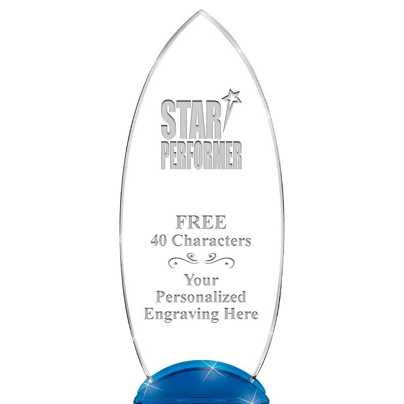 12" BLUE BEACON CRYSTAL