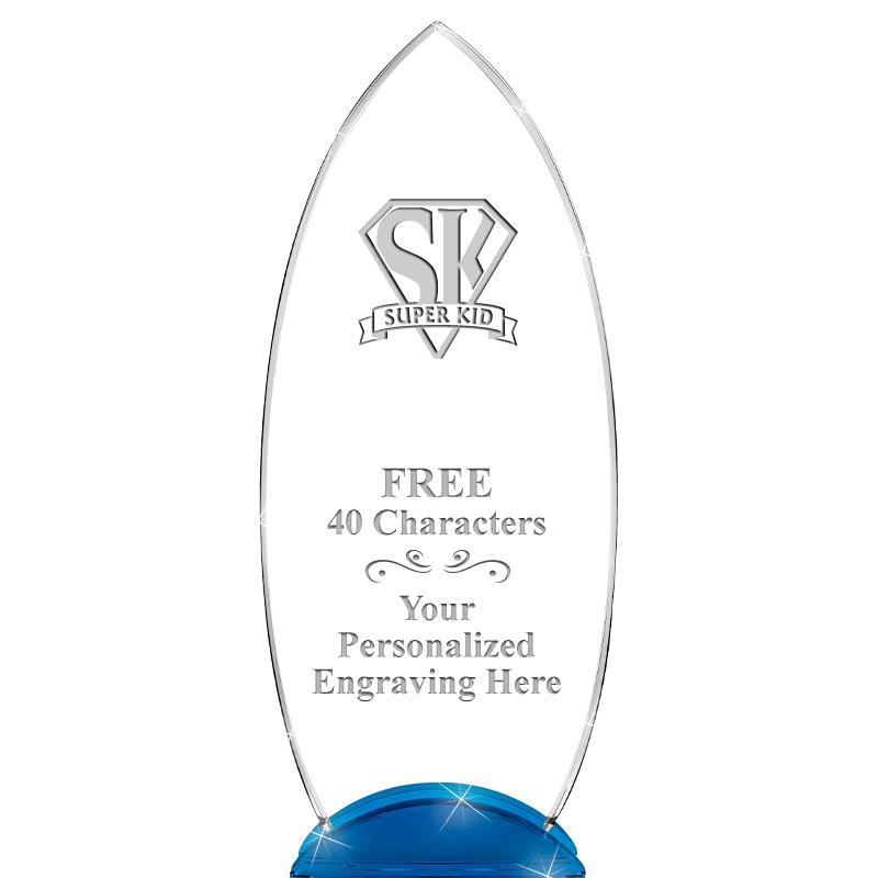 12" BLUE BEACON CRYSTAL