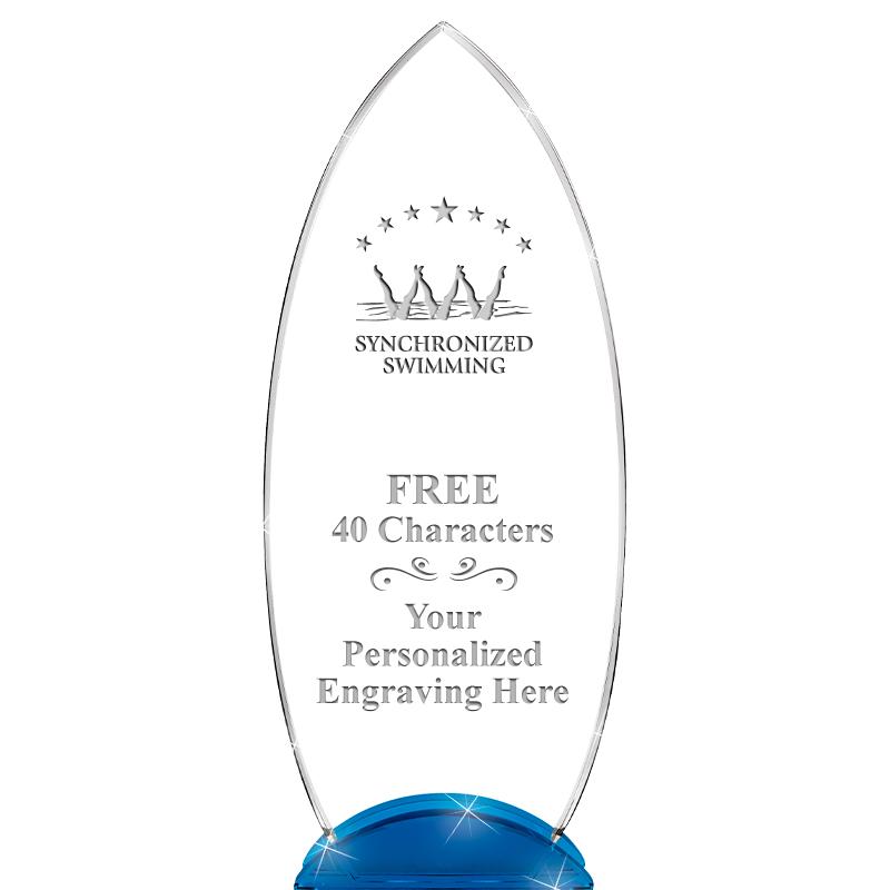 12" BLUE BEACON CRYSTAL