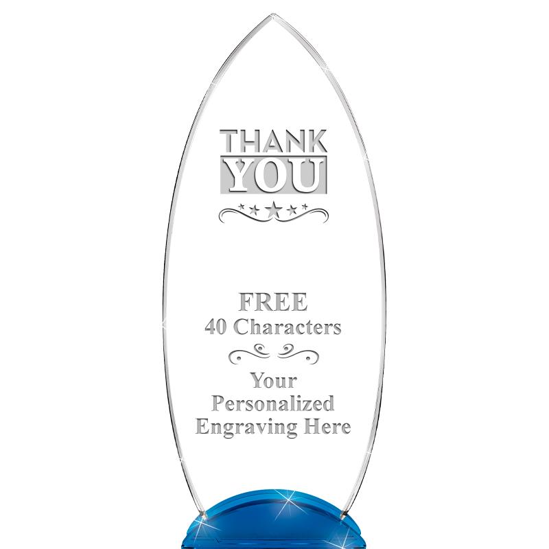 12" BLUE BEACON CRYSTAL